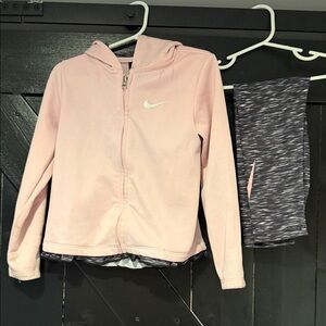Nike Kids Light Pink Zip-Up Jacket
